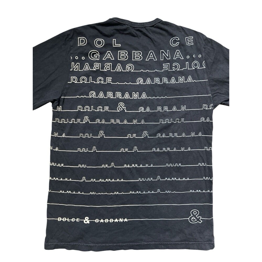 Dolce & Gabbana Black Short Sleeve Tee - Picture 6 of 8